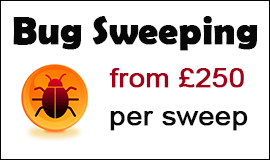 Bug Sweeping Cost in Letchworth